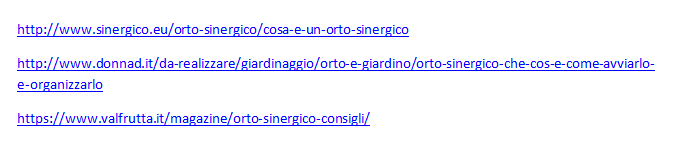 orto sinergico foto