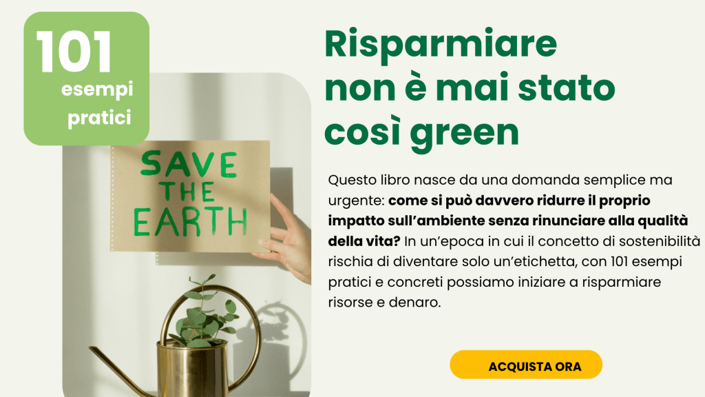 Il Manuale del Risparmio Sostenibile è il nuovo libro di Stefania Mangiapane, giurista ambientale, sustainability manager e docente che insegna con 101 esempi pratici come essere green risparmiando.
La green influencer conosciuta sui social @lamentapiperita sta riscuotendo enorme successo con questo nuovo best seller