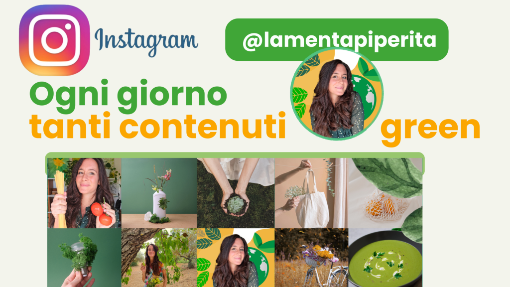 Stefania Mangiapane,
giurista ambientale, sustainability manager e docente.
Founder del sito lamentapiperita.com specializzato in sostenibilità ambientale, sociale ed economica.
Podcaster di “Felicità sostenibile” che racconta la sostenibilità in Italia e nel mondo con approfondimenti e interviste esclusive per produrre, consumare e vivere meglio.
Su Instagram è @lamentapiperita una green influencer e divulgatrice ambientale con una community su instagram di oltre 82.000 followers